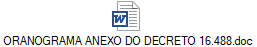 ORANOGRAMA ANEXO DO DECRETO 16.488.doc