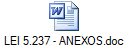 LEI 5.237 - ANEXOS.doc