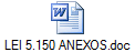 LEI 5.150 ANEXOS.doc