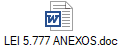 LEI 5.777 ANEXOS.doc