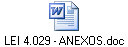 LEI 4.029 - ANEXOS.doc