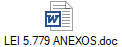 LEI 5.779 ANEXOS.doc