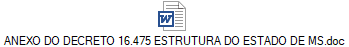 ANEXO DO DECRETO 16.475 ESTRUTURA DO ESTADO DE MS.doc