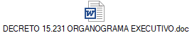 DECRETO 15.231 ORGANOGRAMA EXECUTIVO.doc