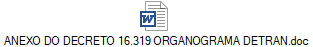 ANEXO DO DECRETO 16.319 ORGANOGRAMA DETRAN.doc
