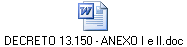 DECRETO 13.150 - ANEXO I e II.doc