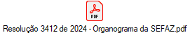 Resolução 3412 de 2024 - Organograma da SEFAZ.pdf