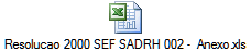 Resolucao 2000 SEF SADRH 002 - Anexo.xls