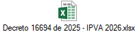Decreto 16694 de 2025 - IPVA 2026.xlsx